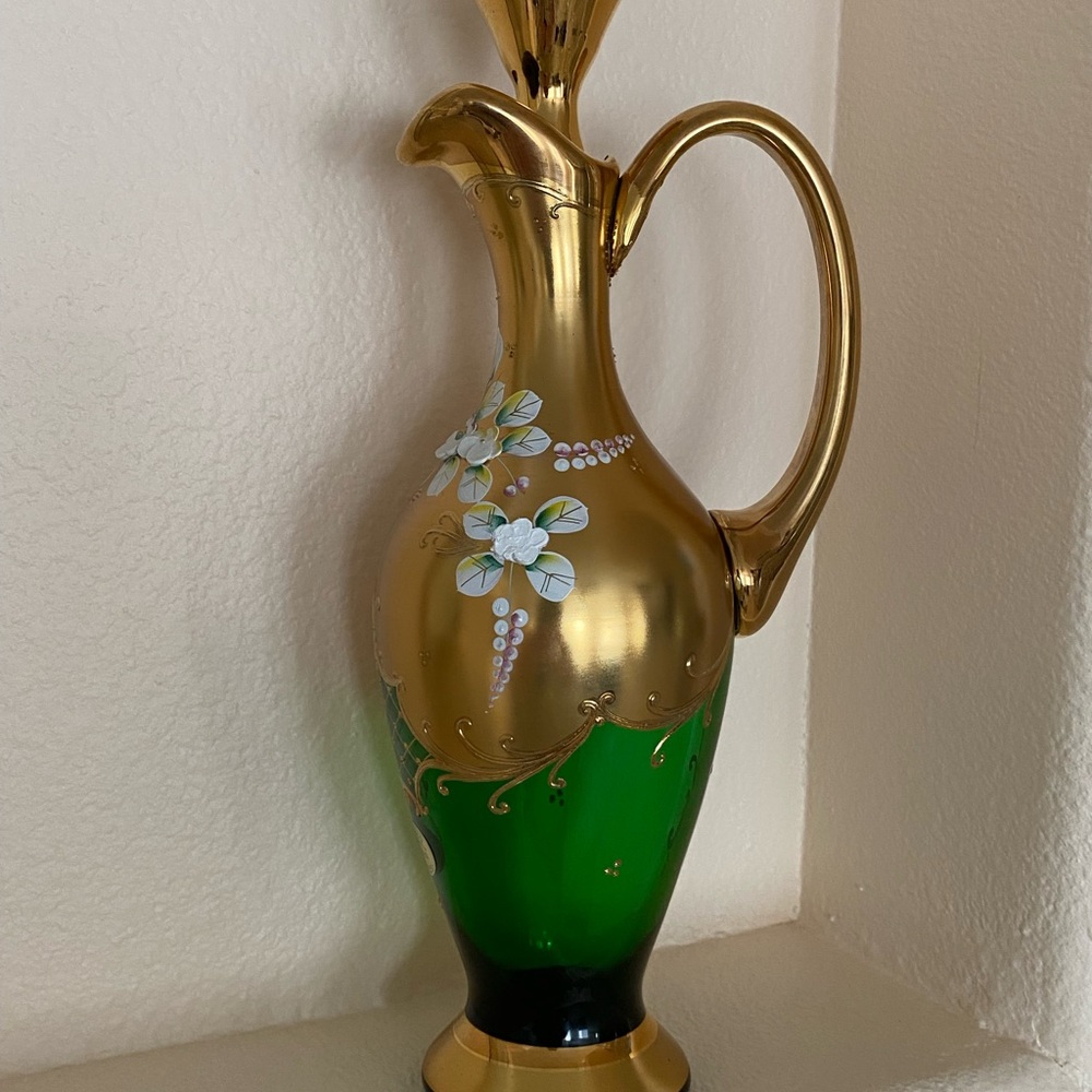 NWB Rococo Bohemia Czech Vase - Picture 7 of 13